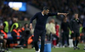 LC: Conceição pede postura distinta ao FC Porto no reencontro com Club Brugge