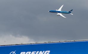 Prejuízos da Boeing agravam-se para 4.379 ME até setembro