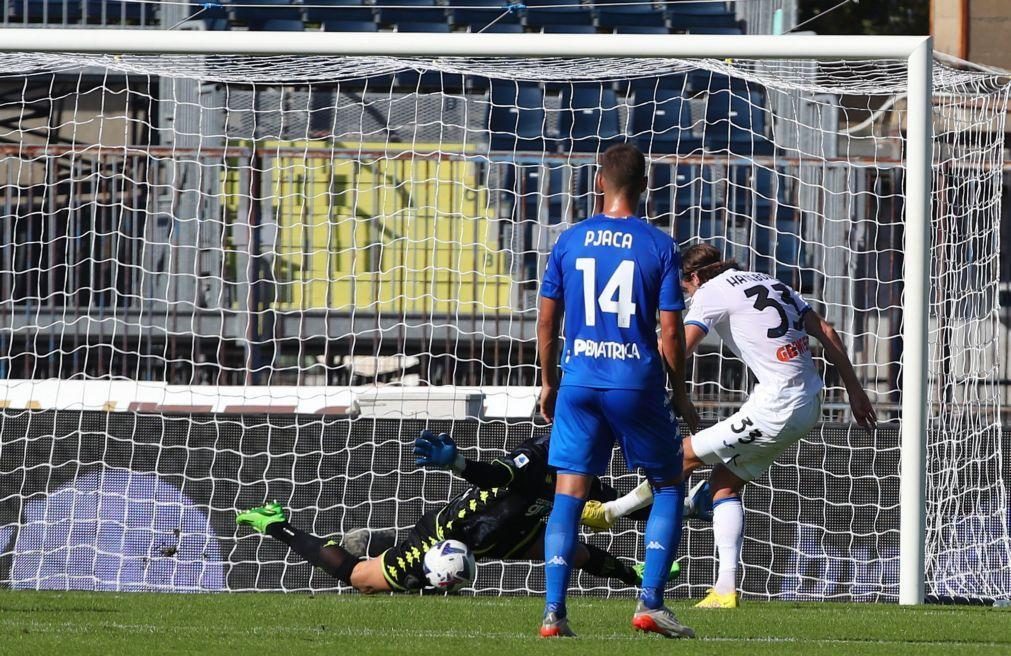 Atalanta vence em Empoli e sobe à vice-liderança da Serie A