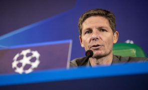 LC: Treinador do Eintracht Frankfurt sente 