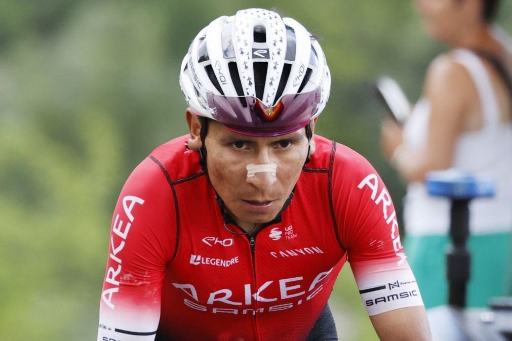 TAS rejeita recurso da desclassificação no Tour do ciclista colombiano Quintana
