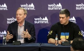 Web Summit: Microsoft apoia Ucrânia com mais de 100 ME em tecnologia em 2023