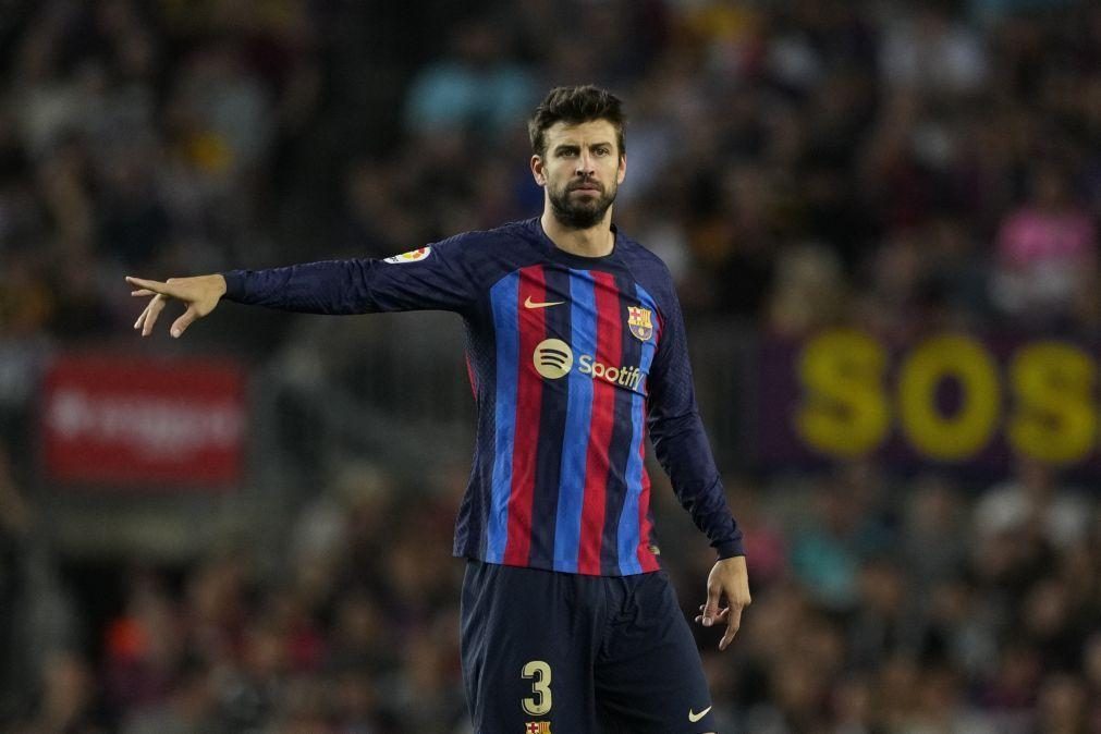 Piqué anuncia fim da carreira e último jogo será no sábado