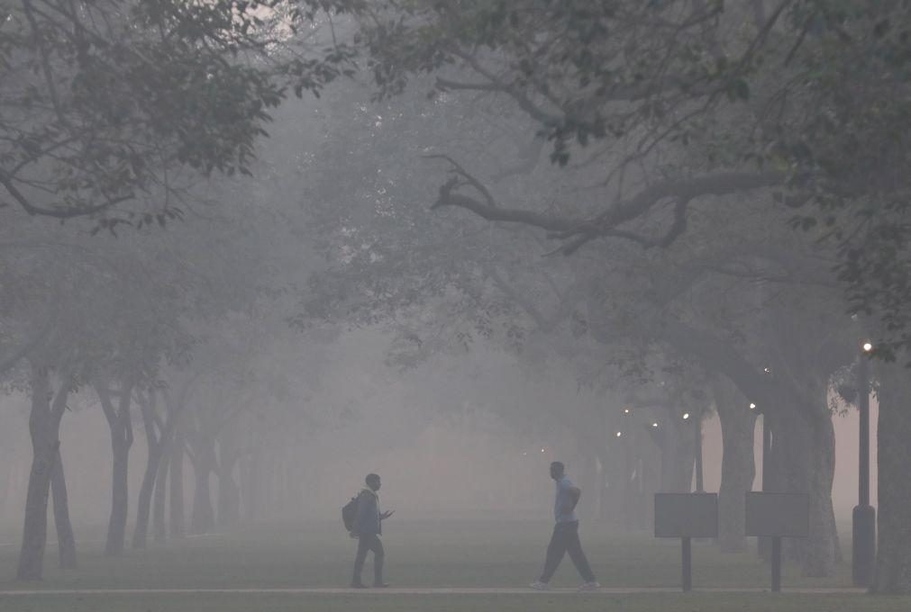 Escolas de Nova Deli fechadas a partir de sábado por causa da poluição do ar