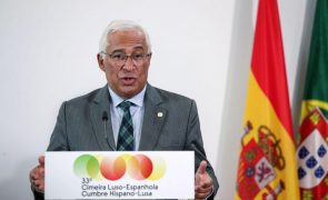 Cimeira Ibérica: Costa recusa comentar eventual entendimento com PSD sobre revisão constitucional