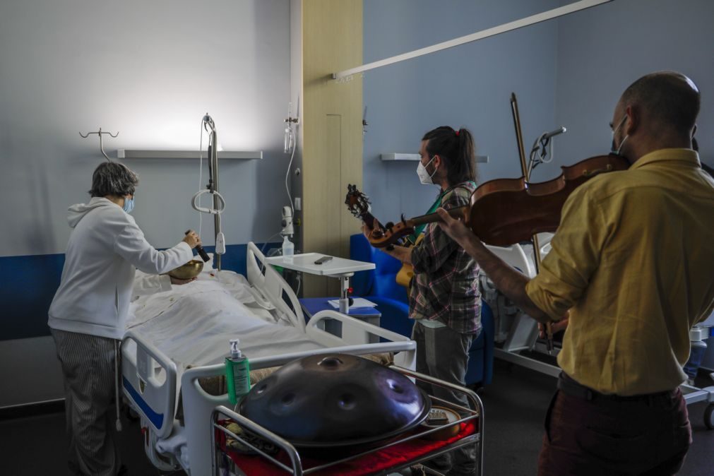 'O som como último colo' a doentes em cuidados paliativos do Centro Hospitalar de Leiria