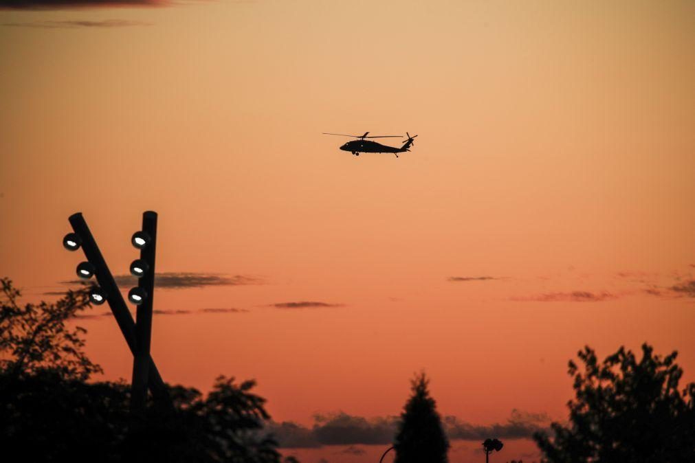 Helicóptero com cinco pessoas desaparece do radar no sul de Itália