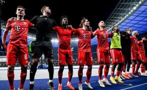 Bayern vence no estádio do Hertha e assume liderança provisória da Liga alemã