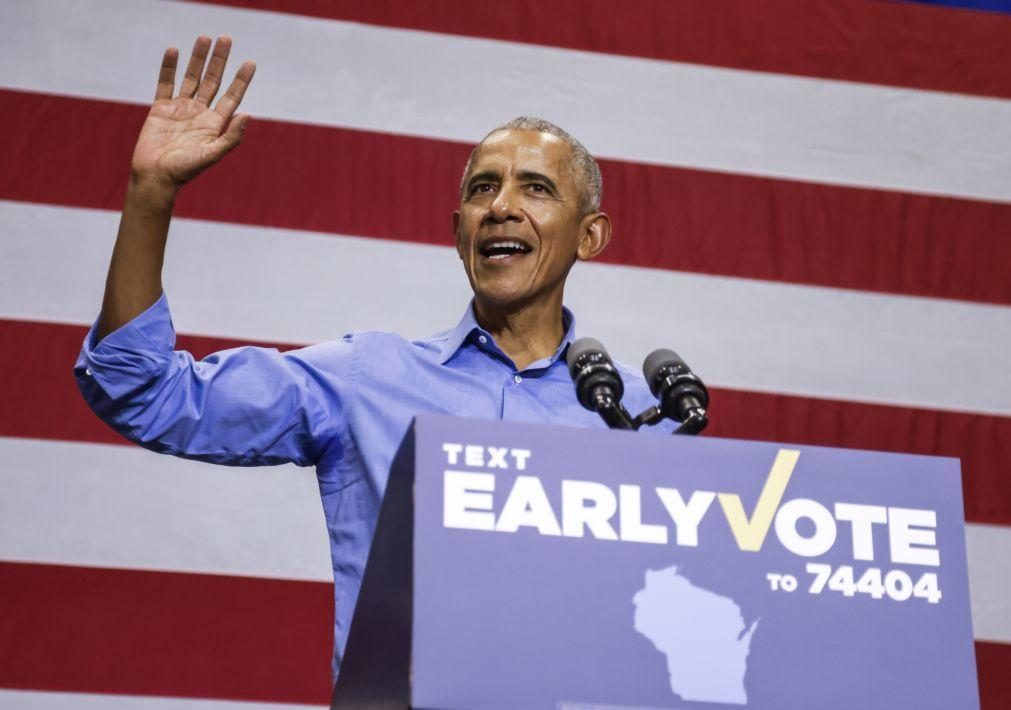 EUA/Eleições: Obama alerta democratas para riscos de perder e diz que 