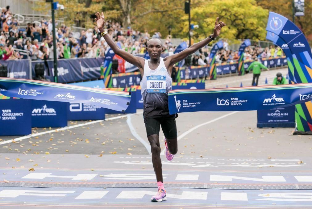 Evans Chebet e Sharon Lokedi impõem domínio queniano na maratona de Nova Iorque