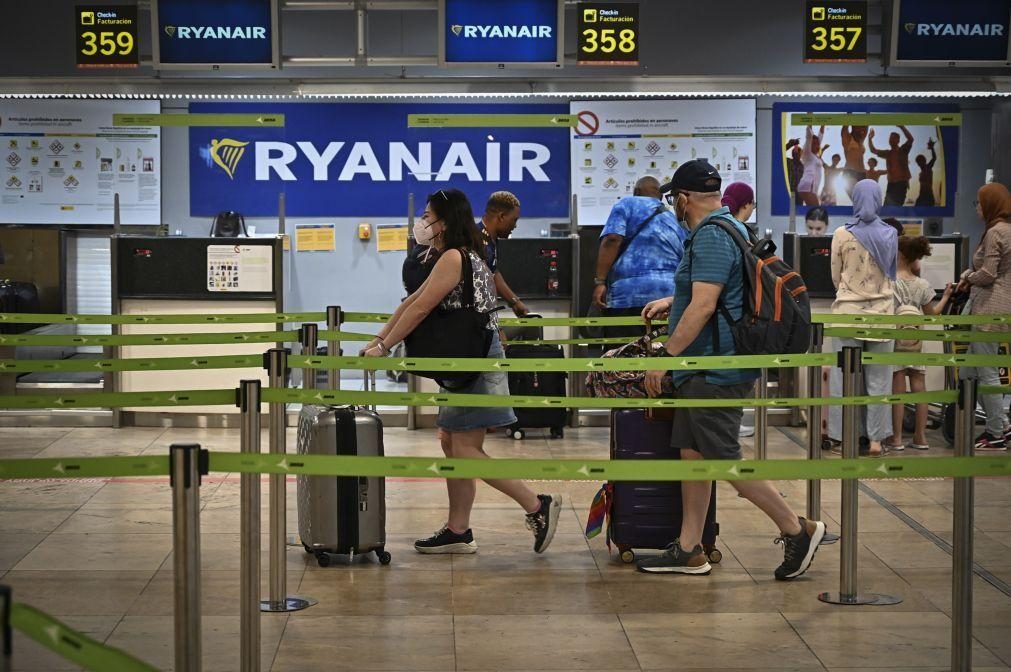 Ryanair anuncia lucros de 1.371 milhões de euros no primeiro semestre