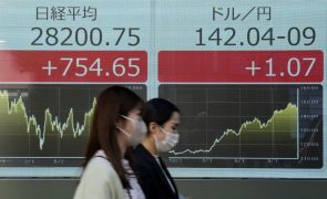 Bolsa de Tóquio ganha 2,98% no fecho