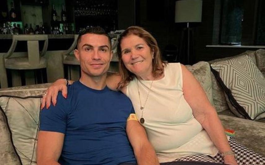 Dolores Aveiro mata saudades de Ronaldo antes de ida para o Qatar