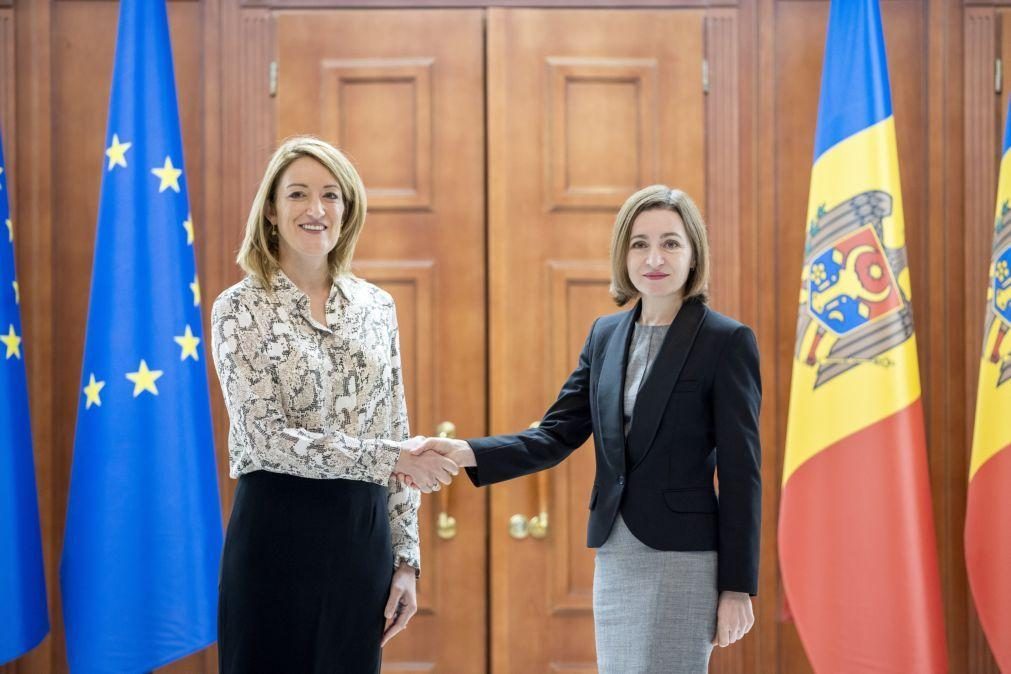 Presidente do PE apoia Moldova na redução da dependência energética da Rússia