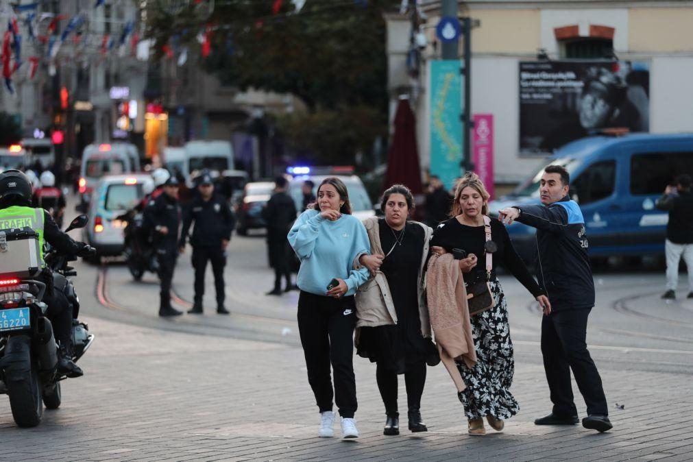 Pelo menos quatro mortos e 38 feridos em explosão em Istambul