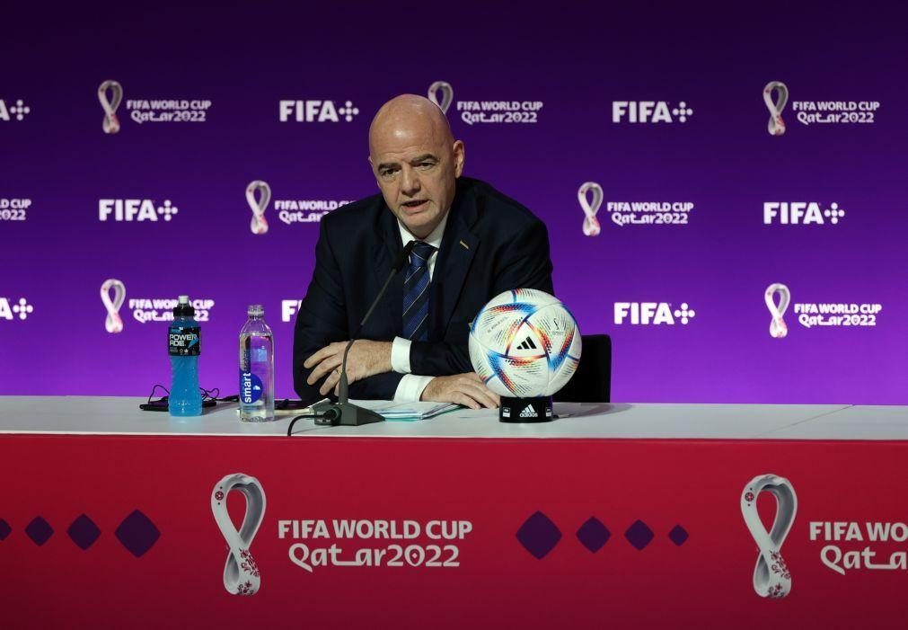 Mundial2022: Presidente da FIFA critica 