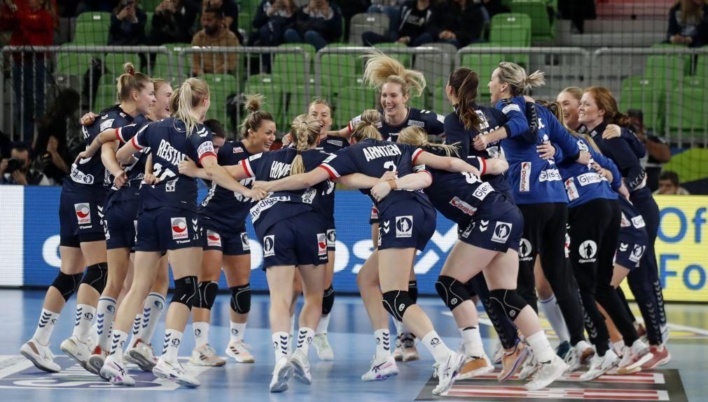 Noruega vence Dinamarca e revalida título europeu de andebol feminino