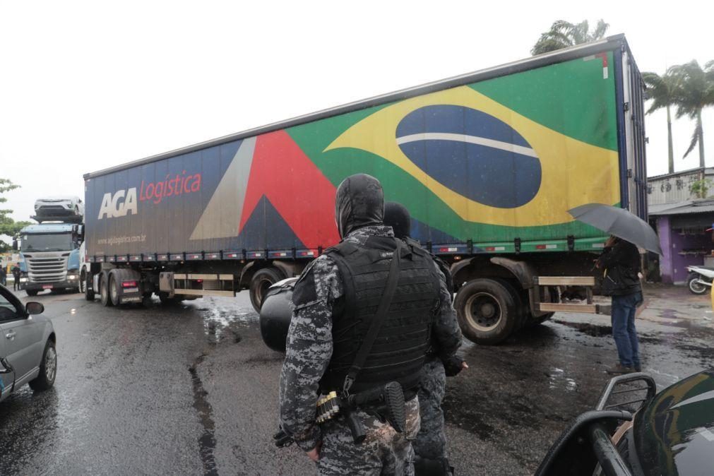 Brasil/Eleições: Bloqueios de estradas continuam após três semanas da derrota de Bolsonaro