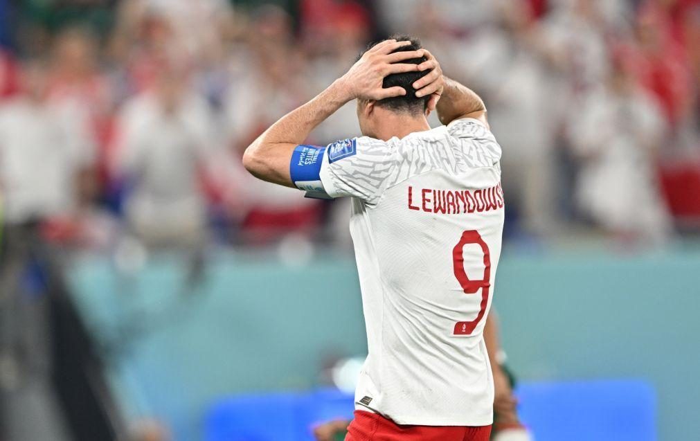 Mundial2022: Lewandowski falha penálti no 'nulo' entre Polónia e México