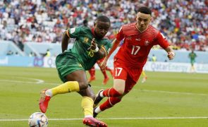 Suíça bate Camarões com golo do 'camaronês' Embolo