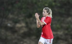 Lacasse marca e 'dá' segundo triunfo de sempre ao Benfica na 'Champions' feminina