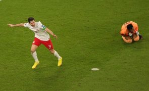 Lewandowski 'renasce' e Polónia bate Arábia Saudita no Mundial