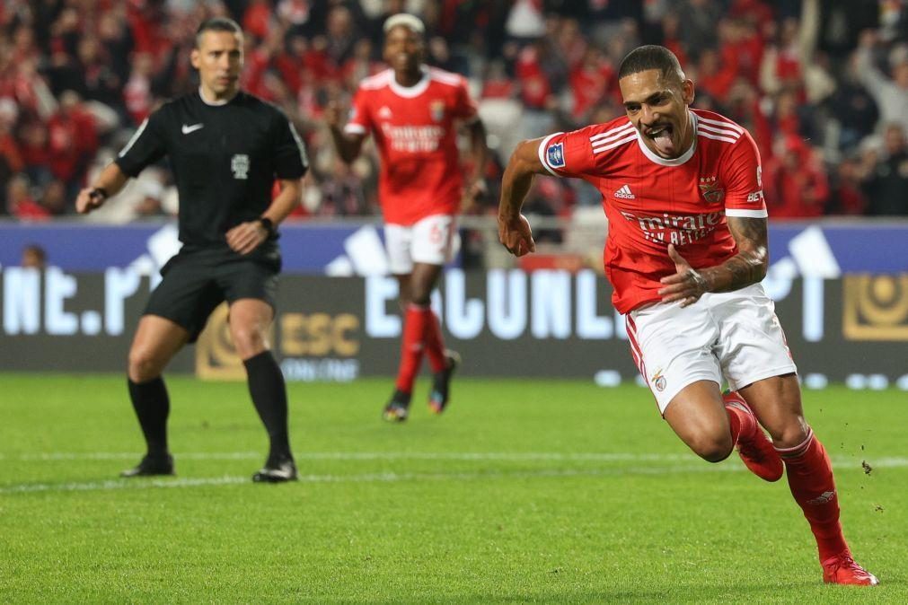 Benfica vence Penafiel e isola-se na frente do Grupo C da Taça da Liga