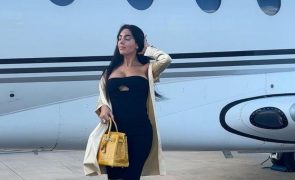 Georgina Rodríguez voou em turística para Las Vegas porque bilhete 