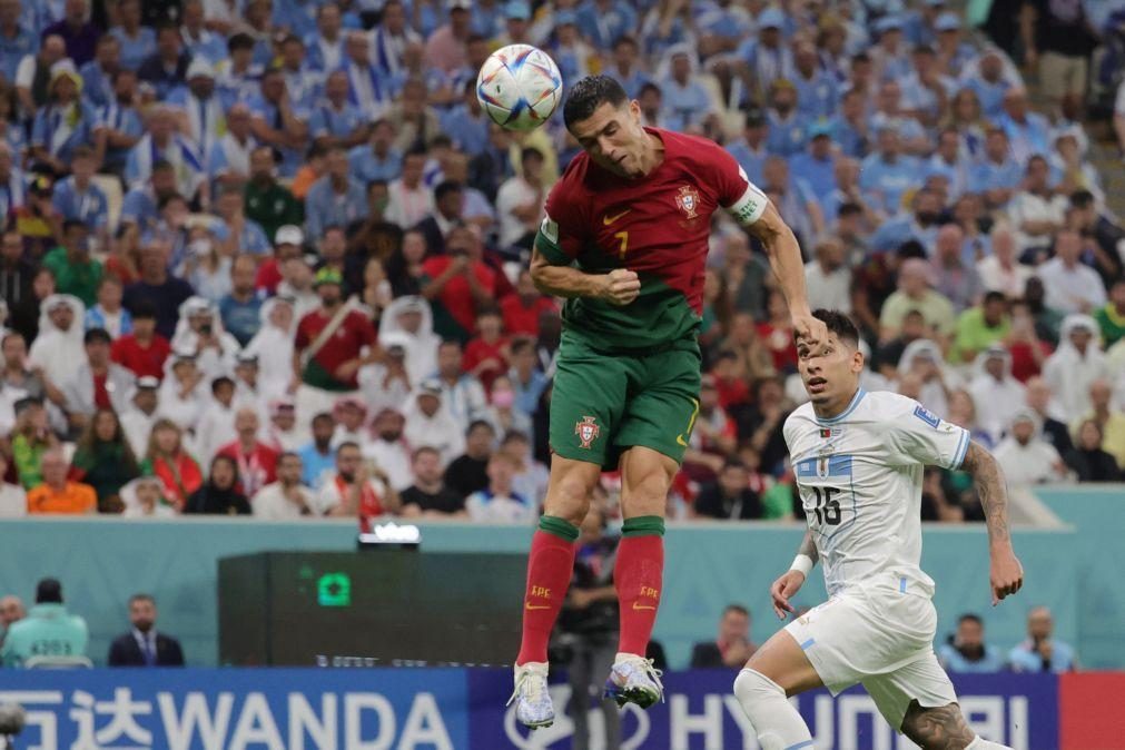 Tecnologia confirma: Cristiano Ronaldo não tocou na bola