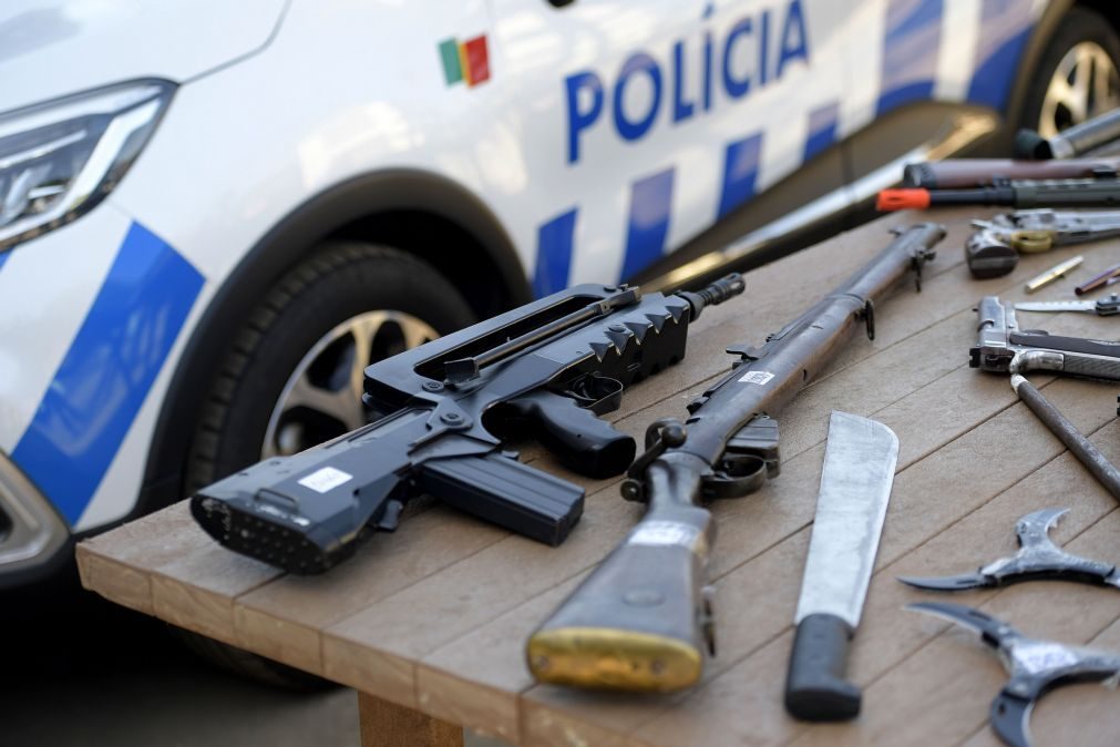 Nove detidos em operação contra armas ilegais em Lisboa