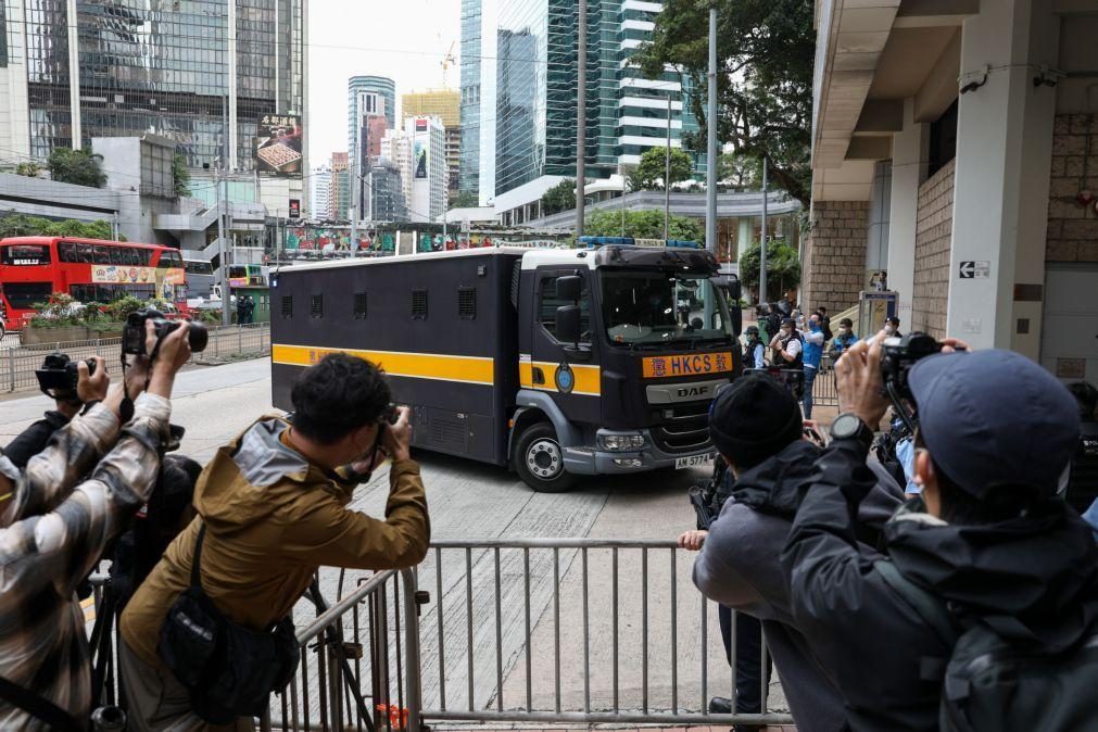 Adiado julgamento de magnata da imprensa de Hong Kong Jimmy Lai