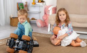 Brinquedos: Acabaram as bonecas para as meninas e os carros para os meninos