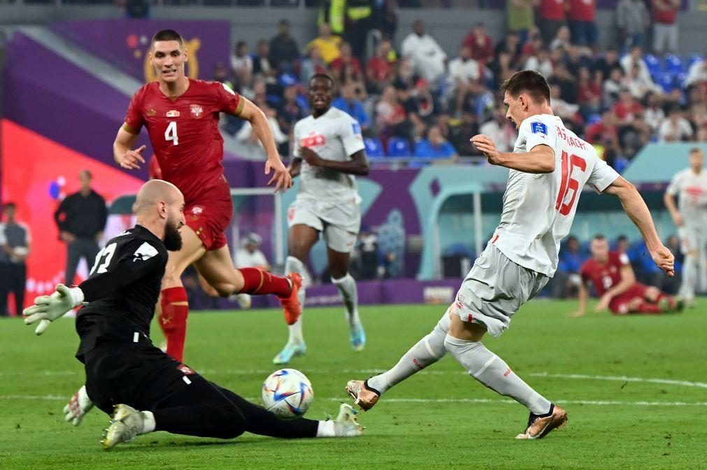 Suíça elimina Sérvia e defronta Portugal nos 'oitavos' do Mundial2022
