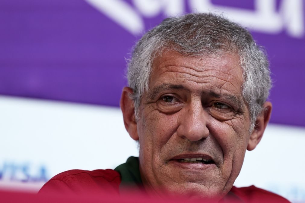 Fernando Santos não gostou 