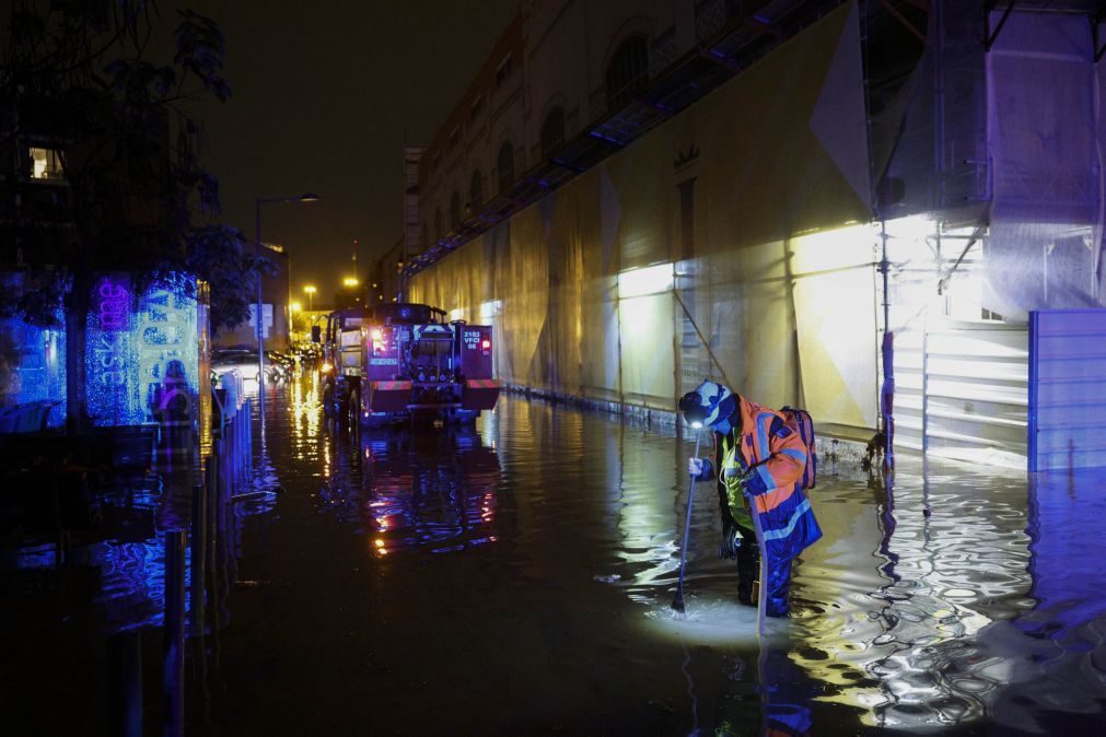 Sapadores de Lisboa registam 292 ocorrências devido a inundações