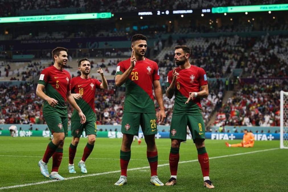 Portugal perde frente a Marrocos ao intervalo
