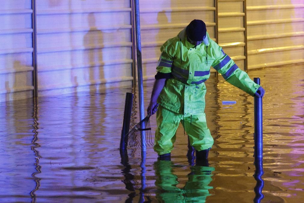 Proteção Civil registou 200 ocorrências em todo o país devido à chuva em 16 horas