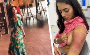 Estudante de direito espancada pelo namorado por beber cerveja [fotos e vídeo]