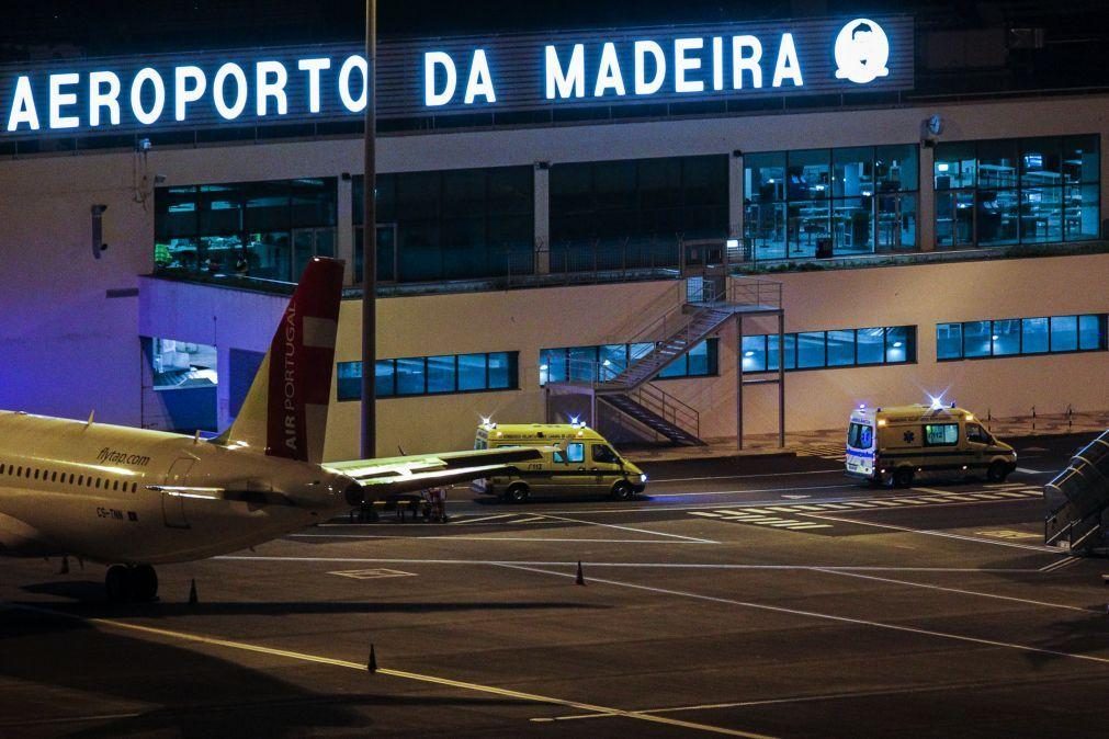 Seis voos divergiram devido ao mau tempo na Madeira