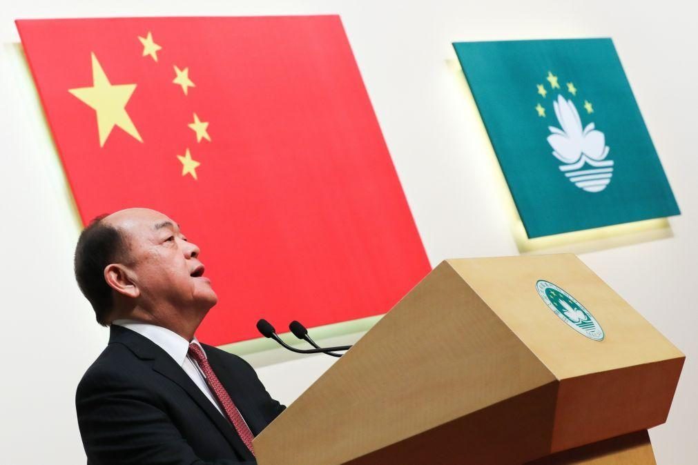 Chefe do Governo de Macau apresenta em Pequim ação governativa para 2023