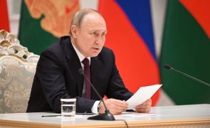 Putin vai fixar na quarta-feira objetivos das Forças Armadas russas para 2023