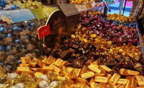 Detetados em Portugal metais tóxicos em chocolates de marca