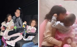 Georgina Rodriguez De derreter o coração! Namorada de CR7 mostra brincadeiras entre Eva e Bella Esmeralda
