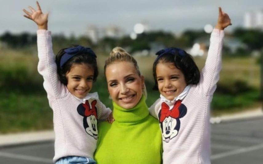 Luciana Abreu assinala aniversário das filhas gémeas com fotos inéditas