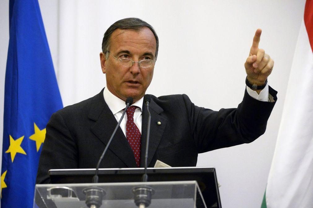 Morreu ex-ministro e comissário europeu italiano Franco Frattini
