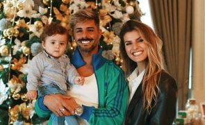 Rui Pedro Figueiredo e Jéssica Antunes Radiantes com o primeiro Natal do filho