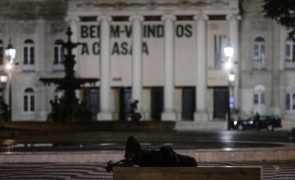 Cinquenta pessoas sem-abrigo e 46 em habitação precária acolhidas em Lisboa devido ao mau tempo