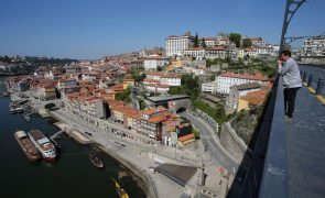 Bombeiros recebem 150 pedidos de ajuda por inundações em duas horas no Porto