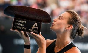 Tenista bielorussa Aryna Sabalenka conquista torneio de Adelaide