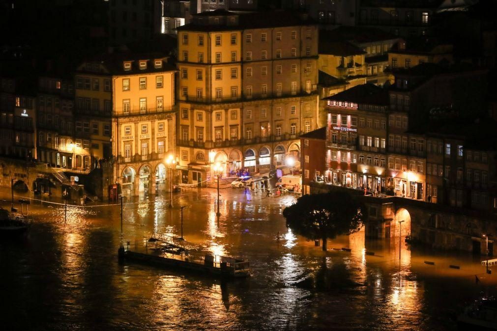 Proteção Civil avisa população para risco de cheias na bacia do rio Douro